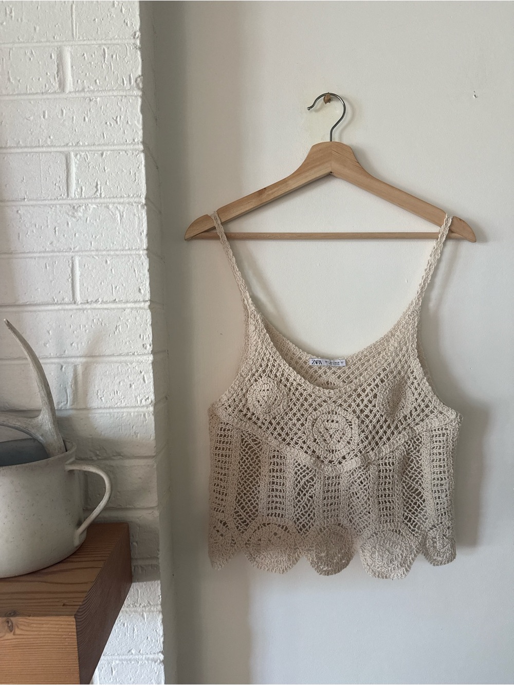 Zara Crochet Tank Top